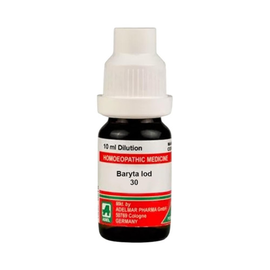 ADEL Baryta Iod Dilution 30-10ml - Trusted Homeopathic Remedy