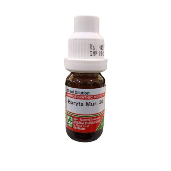ADEL Baryta Mur Dilution 30-10ml - Homeopathic Remedy