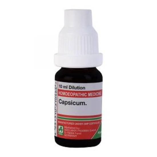 ADEL Capsicum Dilution 30-10ml - Natural Homeopathic Remedy