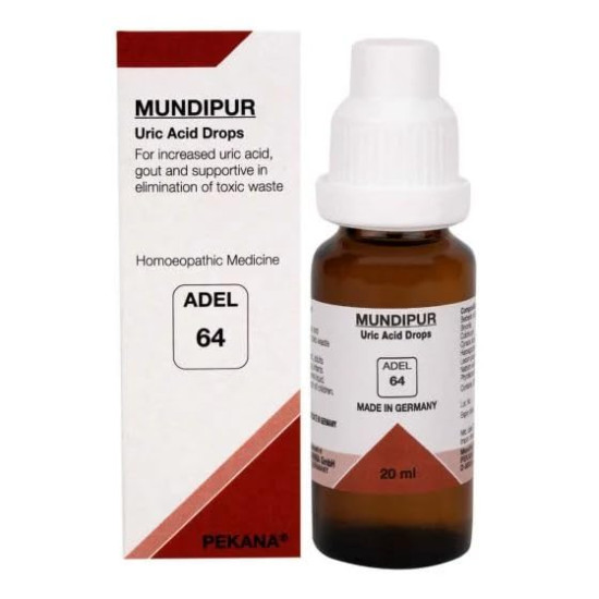 ADEL - 64 Uric Acid Drops (Pack of 1) (Pack of 1)