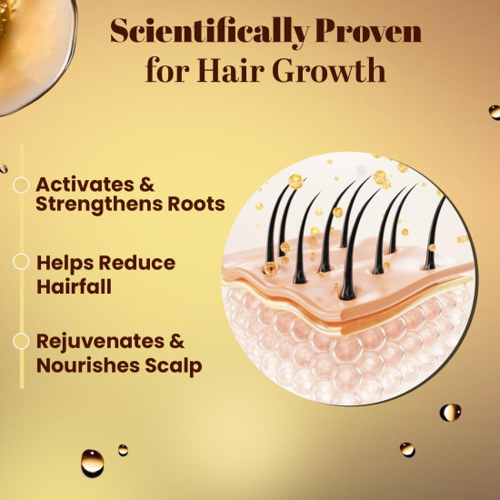 Zandu Hair Growth Serum (200Ml): Clinically Proven To Promote Hair Growth & Reduce Hair Fall In 28 Days |Strengthen Hair |Reduce Dandruff|Control Frizz|Hair Shine|For Men & Women