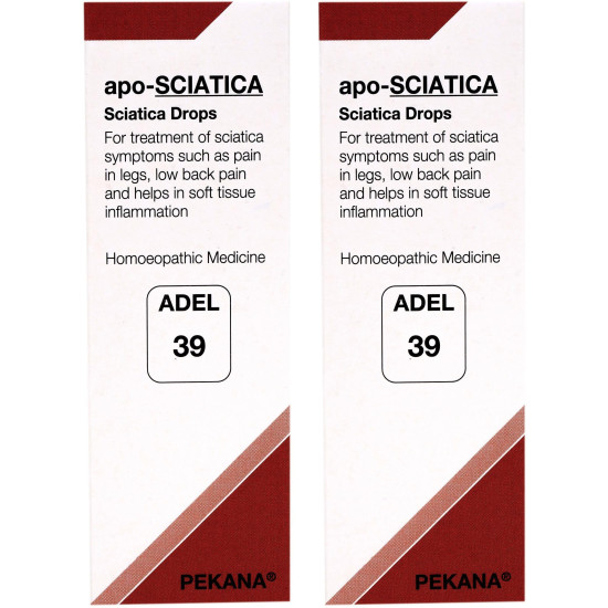 ADEL's No. 39 (apo-SCIATICA) Sciatica Drops (Pack of 2)