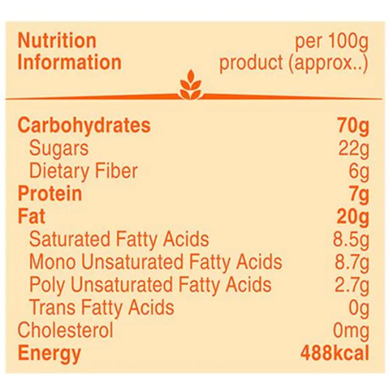 Britannia NutriChoice Oats Cookies - Orange With Almonds, Healthy Snack Britannia NutriChoice Oats Cookies - Orange With Almonds, Healthy Snack