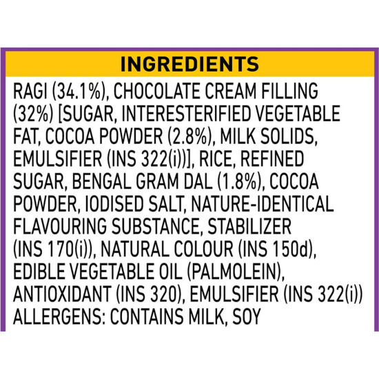 Tata Soulfull Ragi Bites Choco Fills - No Maida, Rich in Calcium & Protein
