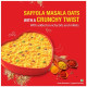 Saffola Masala Oats - Karara Crunch, Classic Masala, Tasty Recipe, 500 g - Delightful Flavors