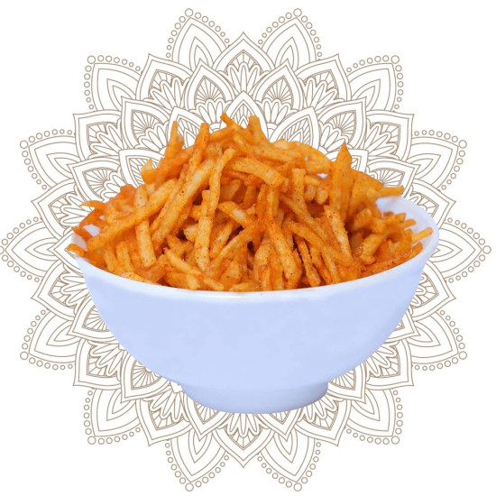 Navaratri Fasting Special Aloo Laccha - Crunchy Fasting Snack
