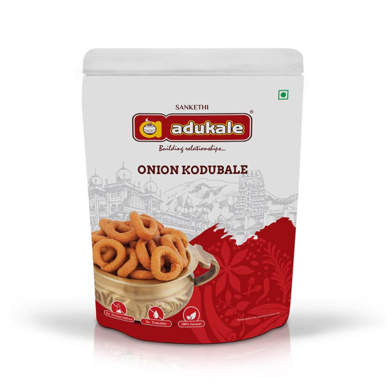 Adukale Onion Kodubale - Savory Traditional Snack Adukale Onion Kodubale - Savory Traditional Snack
