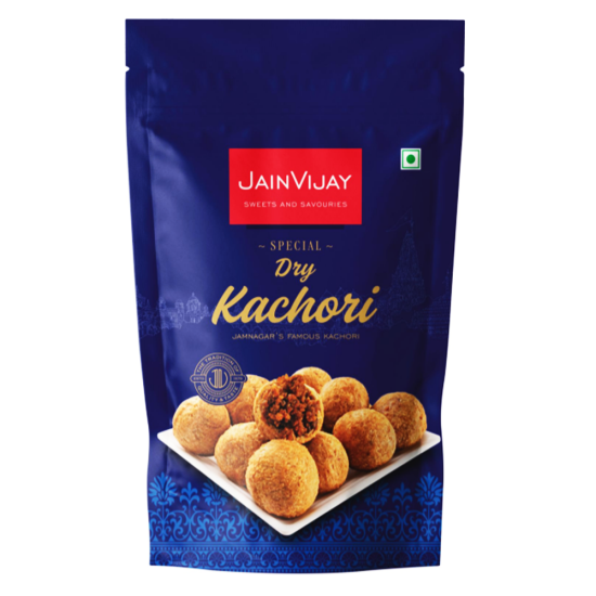 Jain Vijay Jamnagari Dry Kachori - Authentic Indian Snack
