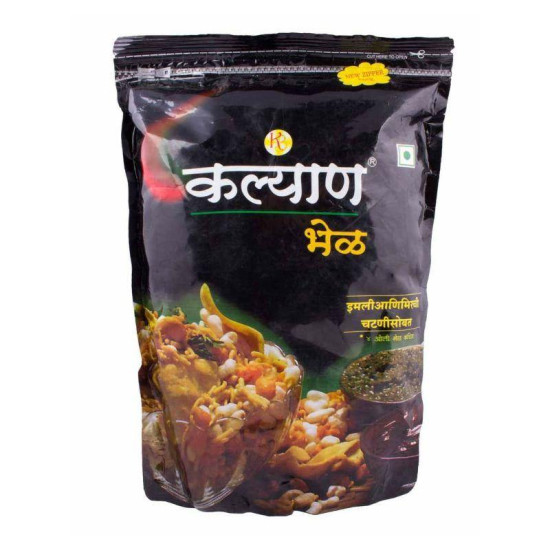 Kalyan Bhel with Chutneys Inside - Authentic Mumbai Snack Delight