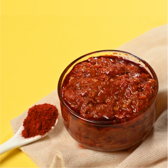 Authentic Maharashtrian Red Chilli Kharda - Spicy Delight