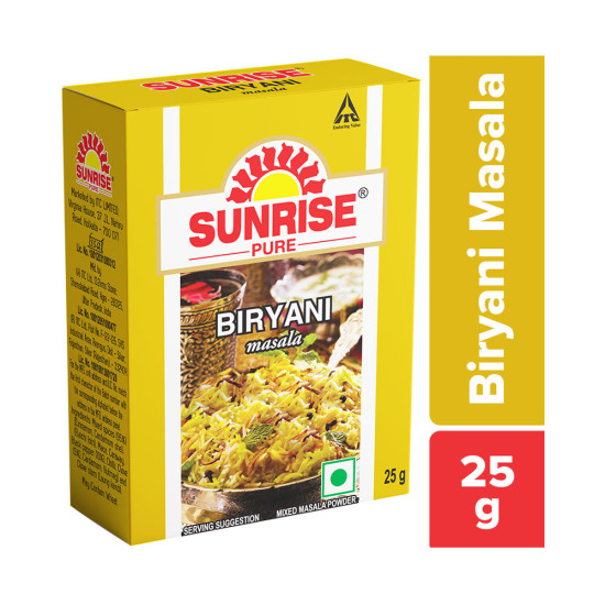 Sunrise West Bengal Biryani Masala - Authentic Indian Spice Mix