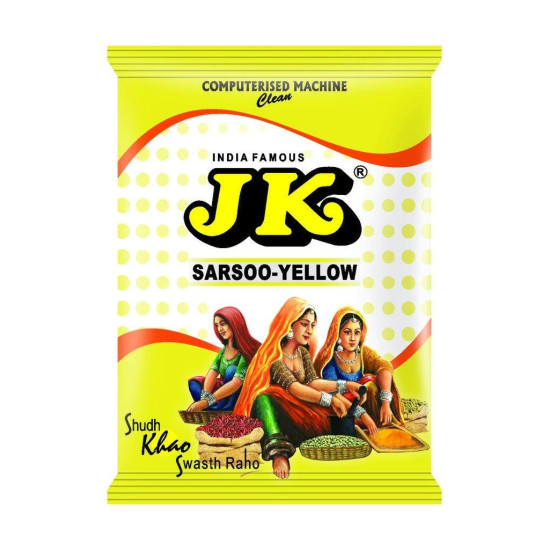 West Bengal JK Spices Yellow Mustard - Tangy Flavor & Medicinal Benefits