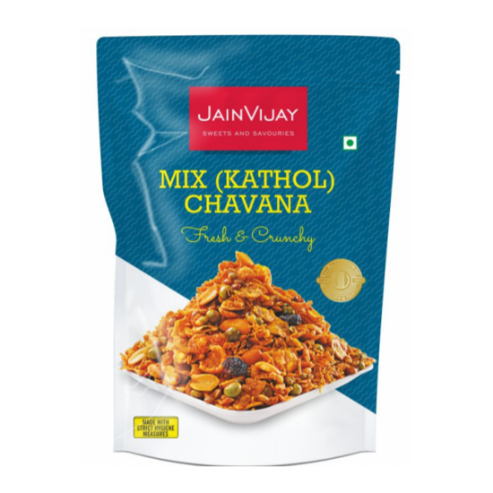 Jain Vijay Mix Chavana 250gm - Authentic Gujarati Snack