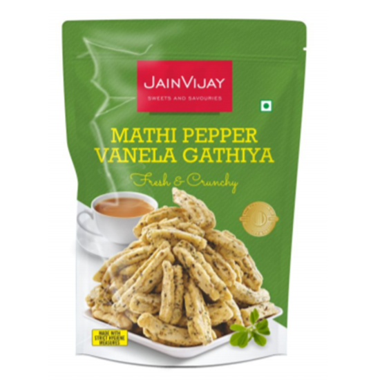 Jain Vijay Methiwala Gathiya - Authentic Gujarati Snack Jain Vijay Methiwala Gathiya - Authentic Gujarati Snack