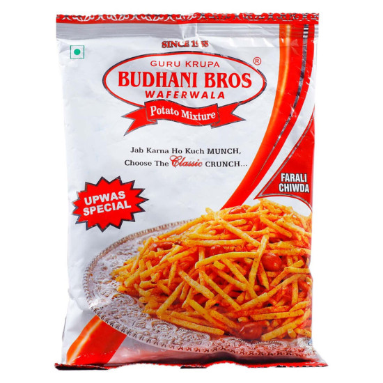 Budhani Bros Farali Chiwda - Spicy Snack for Fasting Days