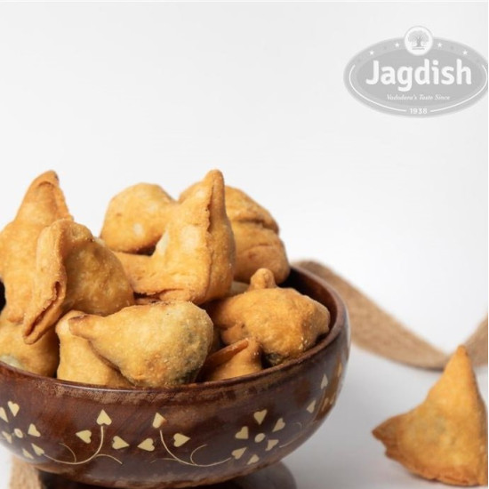 Gujarat Jagdish Farshan Dry Samosa - Spicy & Crispy Delight