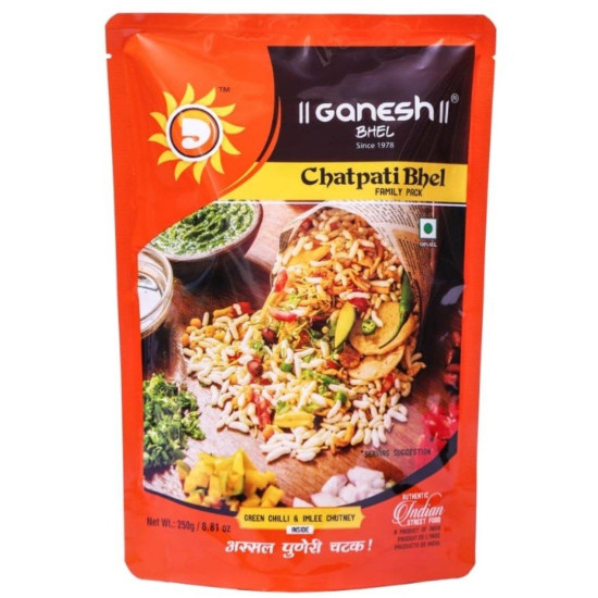 Ganesh Bhel Chatpati Family Bhel - Authentic Maharashtra Snack