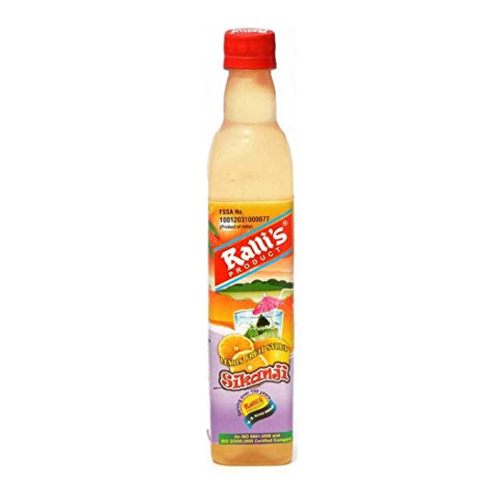 Rallis Shikanji Syrup - Authentic Indian Beverage Concentrate