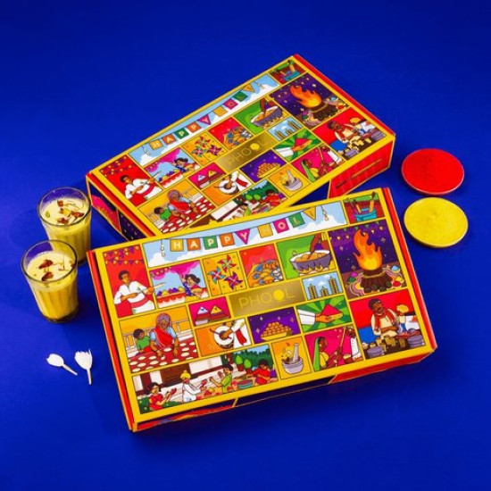 Phool Falgun Gulaal Thandai Box Set by Phool - Celebrate Holi with Natural Colors