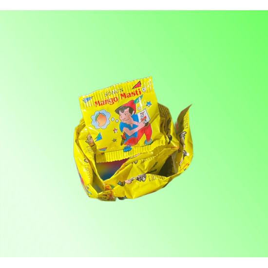 Mango Masti Full Packet - Pack of 20 - Exotic Fruity Delight