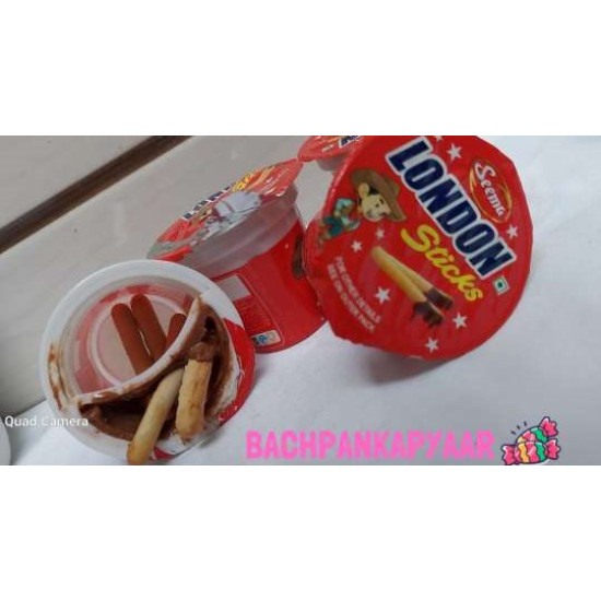 Dip Sticks - Chocolate Dip and Biscuit Sticks [Pack of 2] - Delightful Snacking