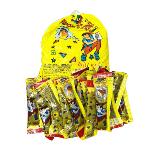 Mango Masti Pipe - Sweet & Tangy Delight - Pack of 20