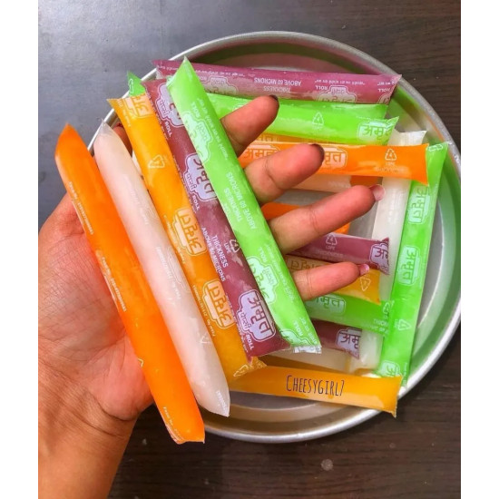 Ice Pops Mango [Pack of 28] - Refreshing Mango Flavor
