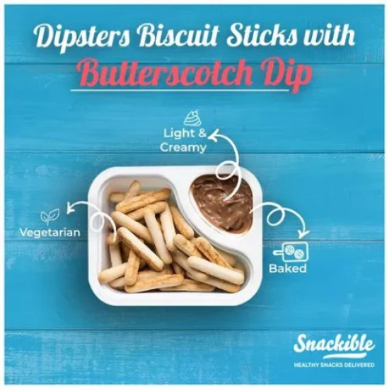 Butterscotch Dip with Biscuit Sticks - Sweet Delight