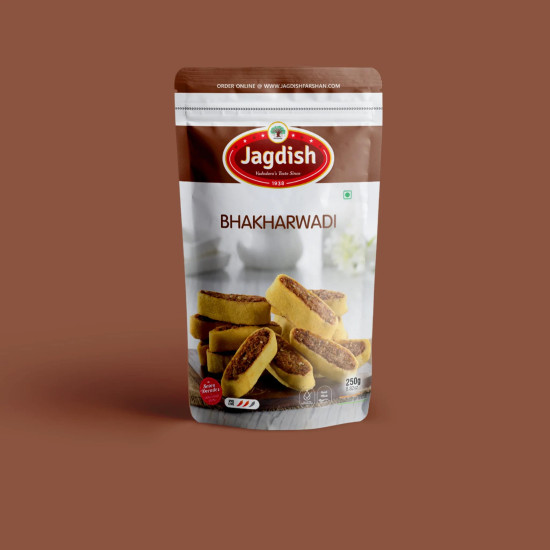 Jagdish Farshan Bhakharwadi 500G - Authentic Indian Snack
