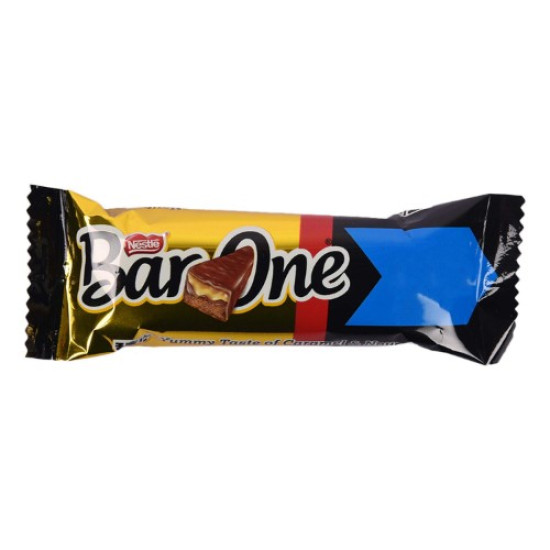 Nestle Bar One Caramel Nougat Bar - Rich Caramel Delight