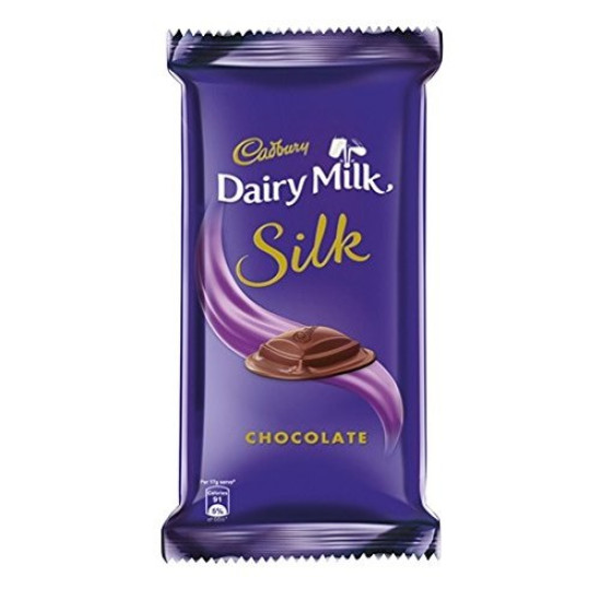 Cadbury Silk Plain Chocolate Bar 150 G - Rich & Creamy Delight