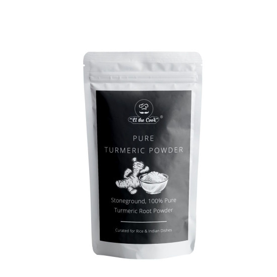 El The Cook Pure Turmeric or Haldi Powder 50gm - Authentic Indian Spice