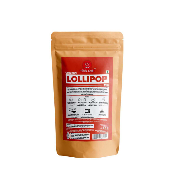 El The Cook Chicken Lollipop Mix 60g x 2 Pack - Authentic Flavor