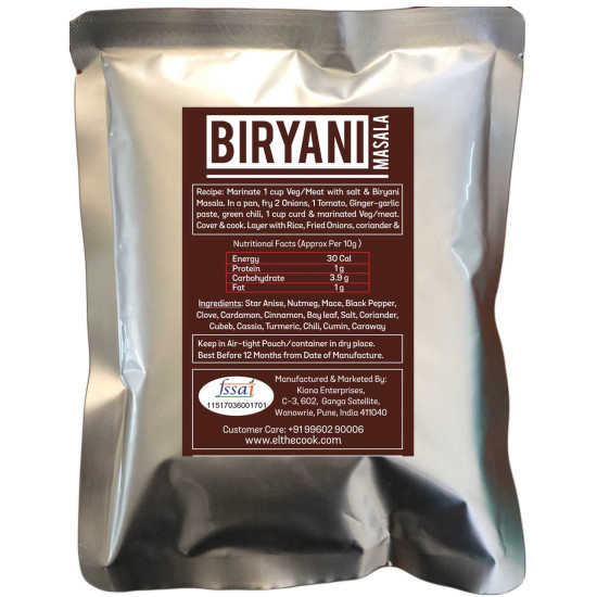El The Cook Royal Biryani Masala - Authentic Flavor in Bulk