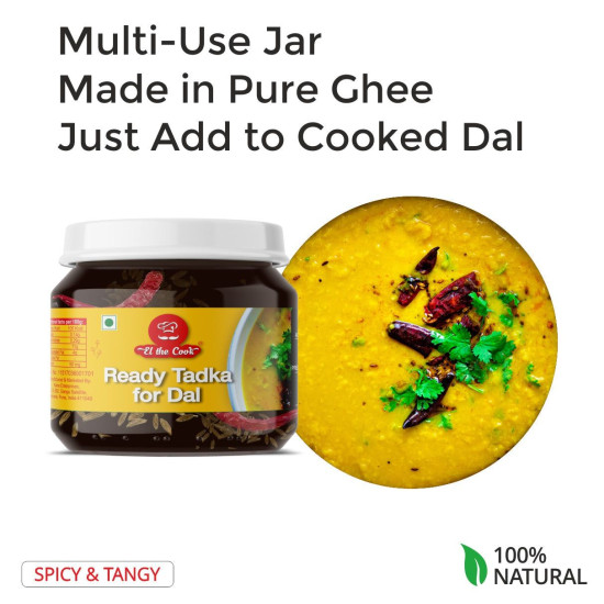 El The Cook Punjabi Dal Tadka Jar - Authentic Indian Flavors