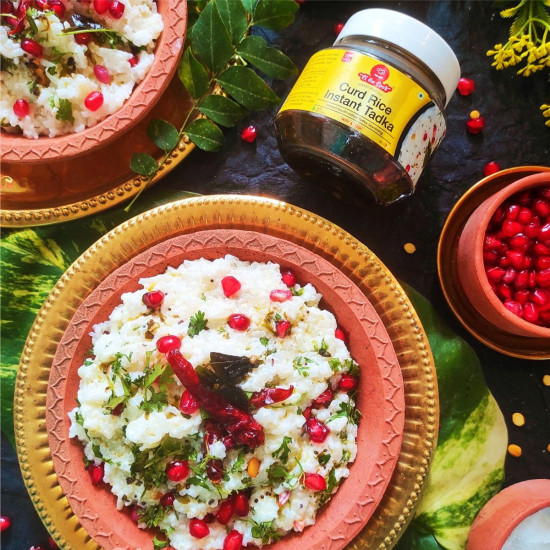 El The Cook Curd Rice Tadka Jar - Authentic Indian Flavors