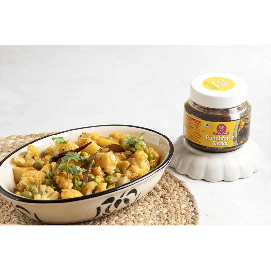 El The Cook Bengali Panchforon Tadka Jar - Authentic Indian Spice Blend