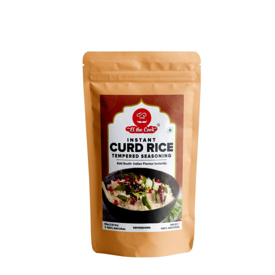 El The Cook Curd Rice Tadka Sachet - Authentic Indian Flavor