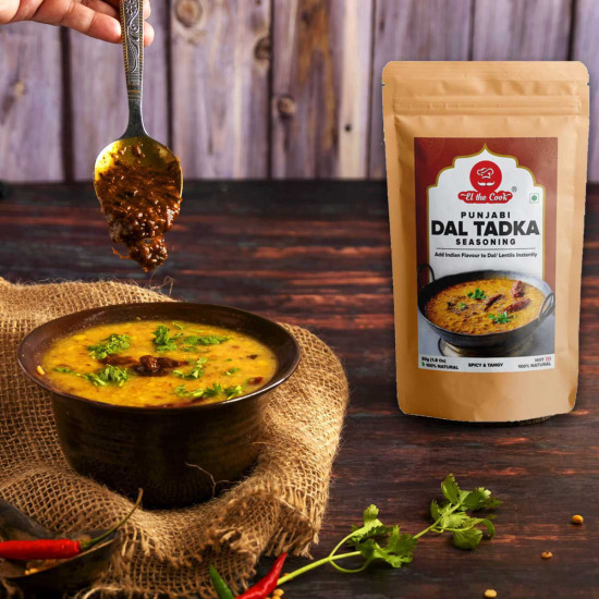 El The Cook Punjabi Dal Tadka Sachet, 2 x 50g - Authentic Indian Flavors