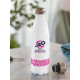 ICC Men's T20 WC-24 White and Pink Printed Stainless Steel Bottle - Stylish Sports Accessory