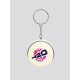 ICC Men's T20 WC-24 Logo Printed Wooden Keychain - Stylish Cricket Accessory