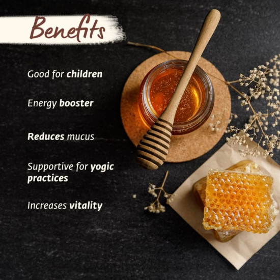 Isha Life Raw and Wild Himalayan Honey - Pure and Natural