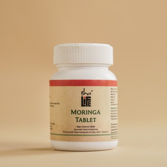 Isha Life Moringa Tablet (Drumstick Leaves) - Boost Vitality