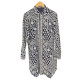 Men's Black White Printed Designer Kurta Set - Perfect for Weddings and Festivals