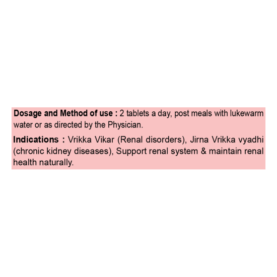 Divya Renogrit 60 Tab - Natural Kidney Health Support