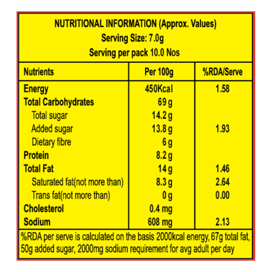 Patanjali Namkeen Biscuit 35g - Savory Snack Delight