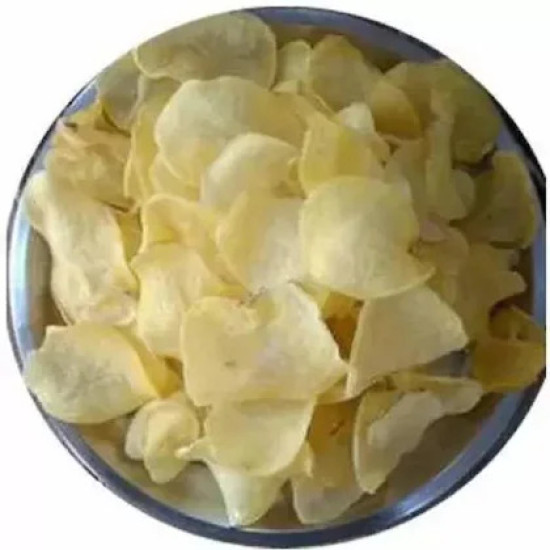 JEETBYKSHS Desi Aloo Papad Chips - Crispy & Crunchy Handmade Snack