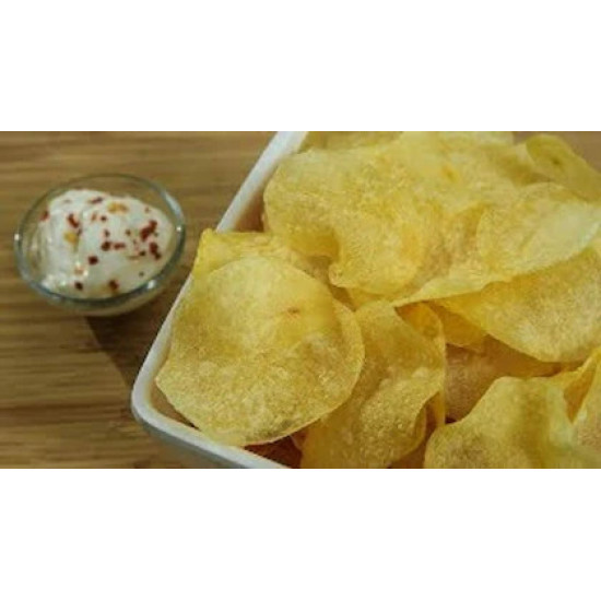 JEETBYKSHS Desi Aloo Papad Chips - Crispy & Crunchy Handmade Snack