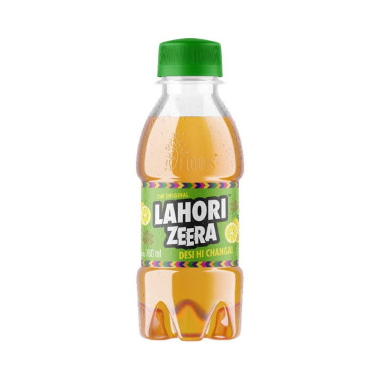 LAHORI Zeera 160ml - Fizzy and Tangy Delight