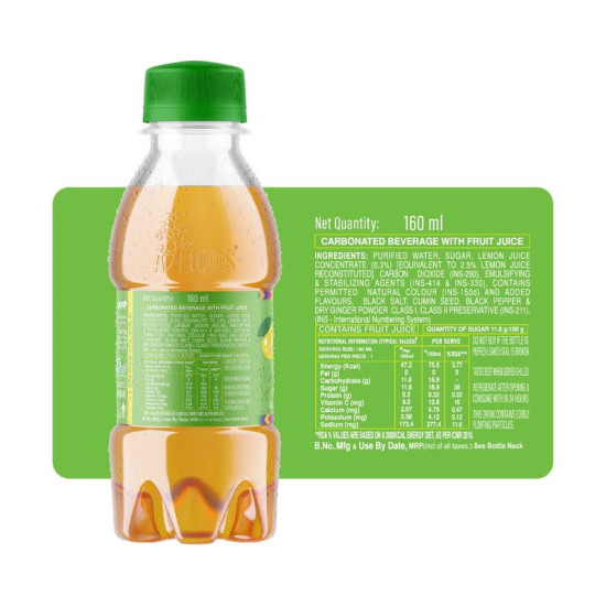 LAHORI Zeera 160ml - Fizzy and Tangy Delight